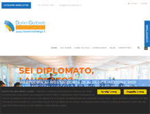 Tablet Screenshot of lavoroinalbergo.it